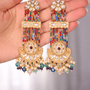 Vibrant indian jhumka