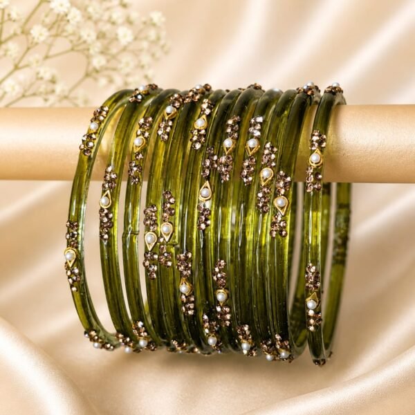 Mehendi Pearl Bangles