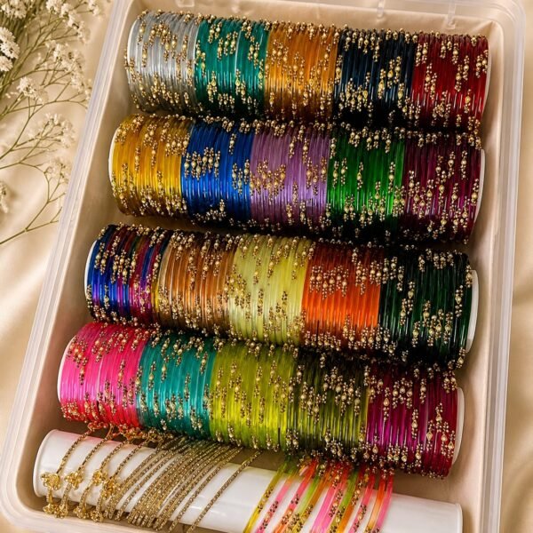 Whole Box Combo Set — Pearl & Stone Bangles