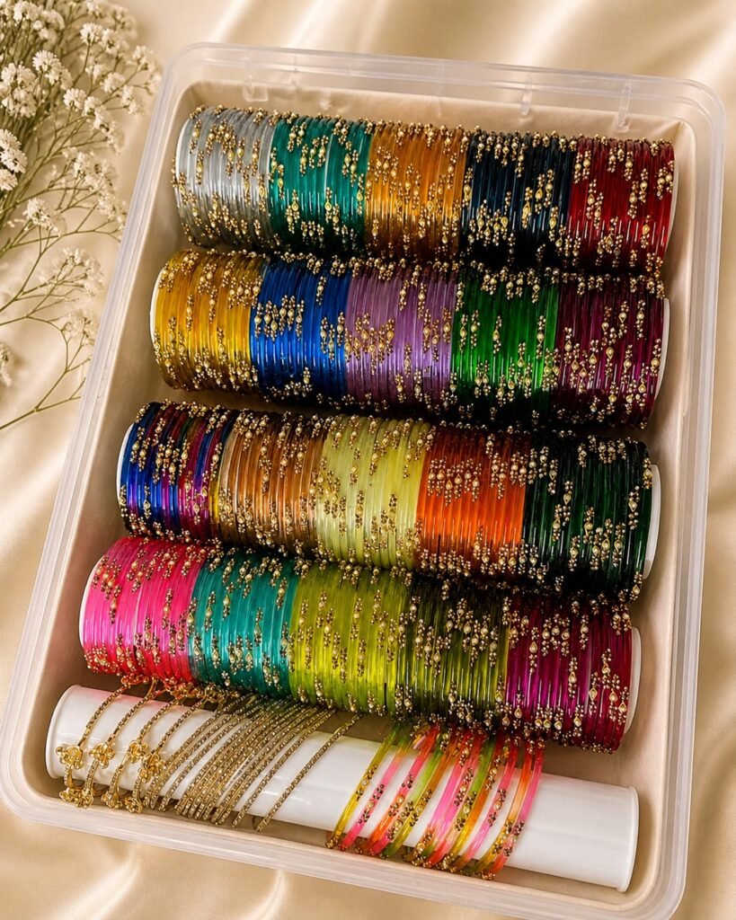 Whole Box Combo Set — Pearl & Stone Bangles